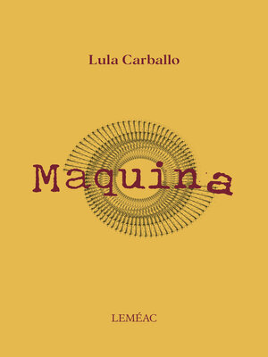 cover image of Maquina